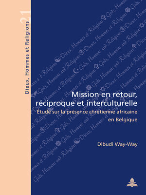 cover image of Mission en retour, réciproque et interculturelle